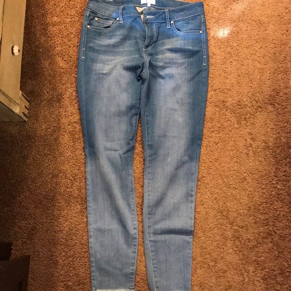 Light wash jeans